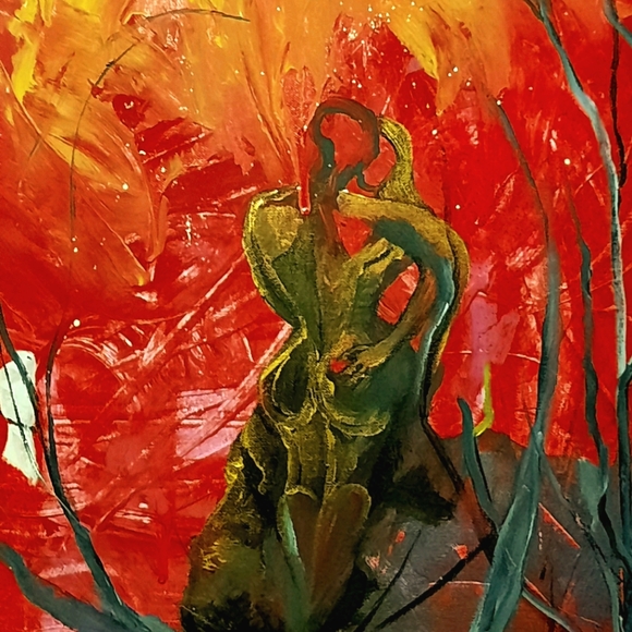 Original acrylic painting